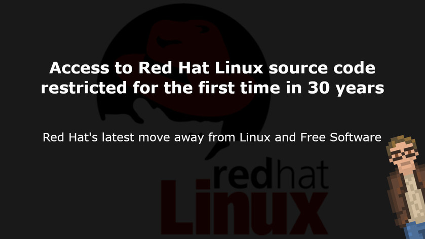 Access to Red Hat Linux source code restricted for the first time in 30 years by funOtter