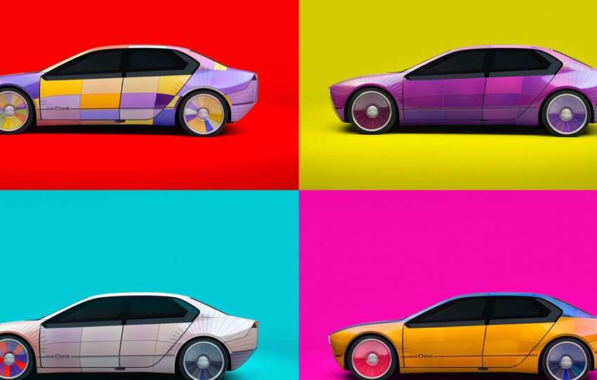 Check out BMW’s color-changing concept car in action by thunderbong